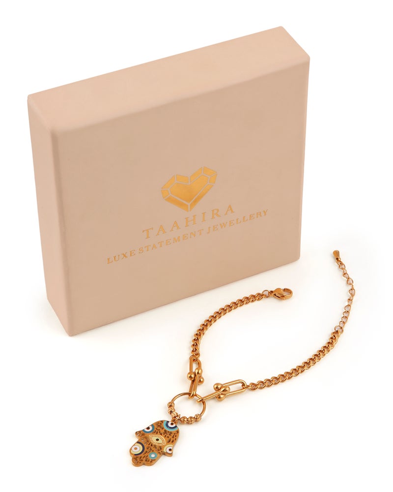 TAAHIRA Precious Chain Bracelet - Image 3
